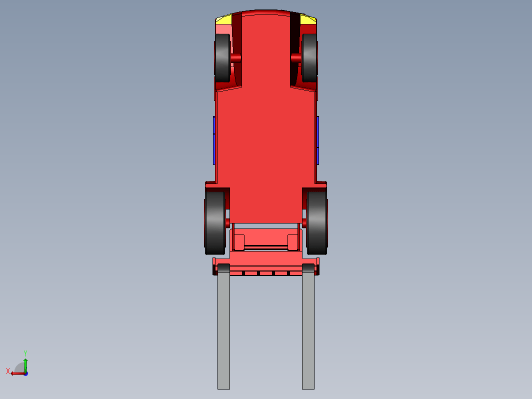 2.5T简易叉车