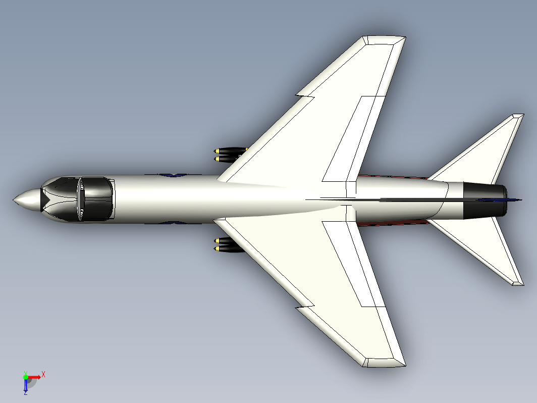 Chance-Vought F-8 Crusader战斗机