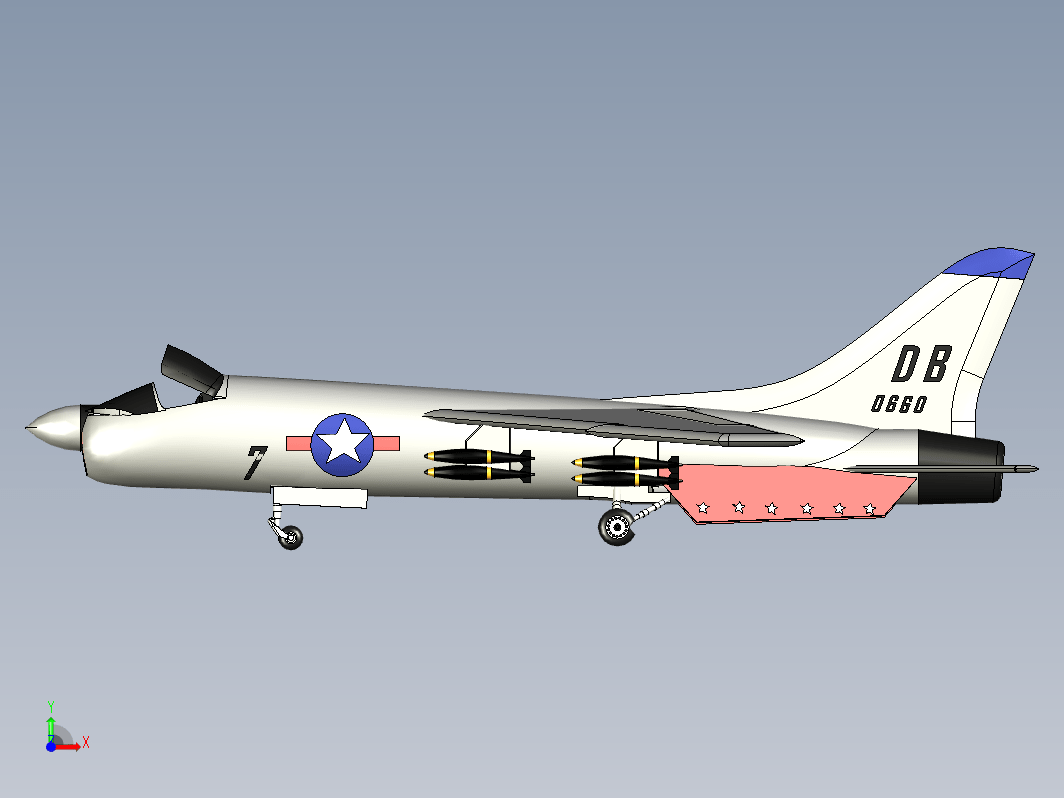 Chance-Vought F-8 Crusader战斗机