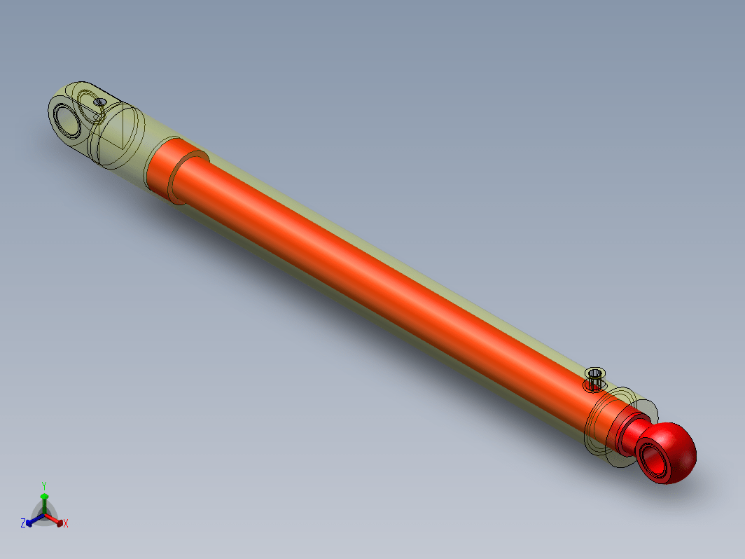 φ80×800液压油缸