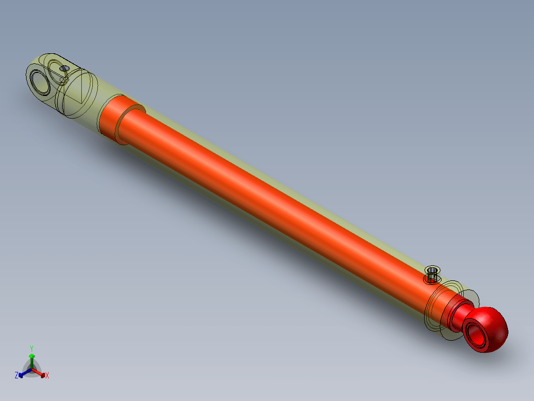 φ80×800液压油缸