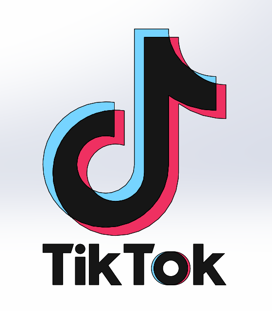 抖音TikTok Logo图标三维