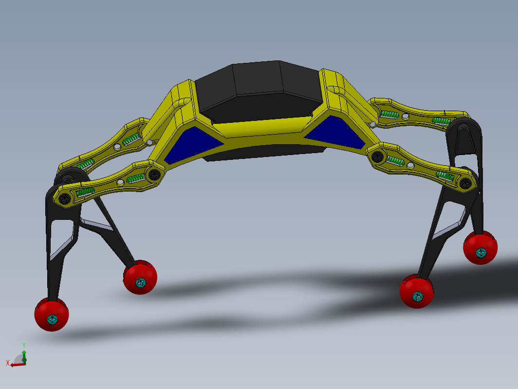 quadruped-robot四足机器人结构造型