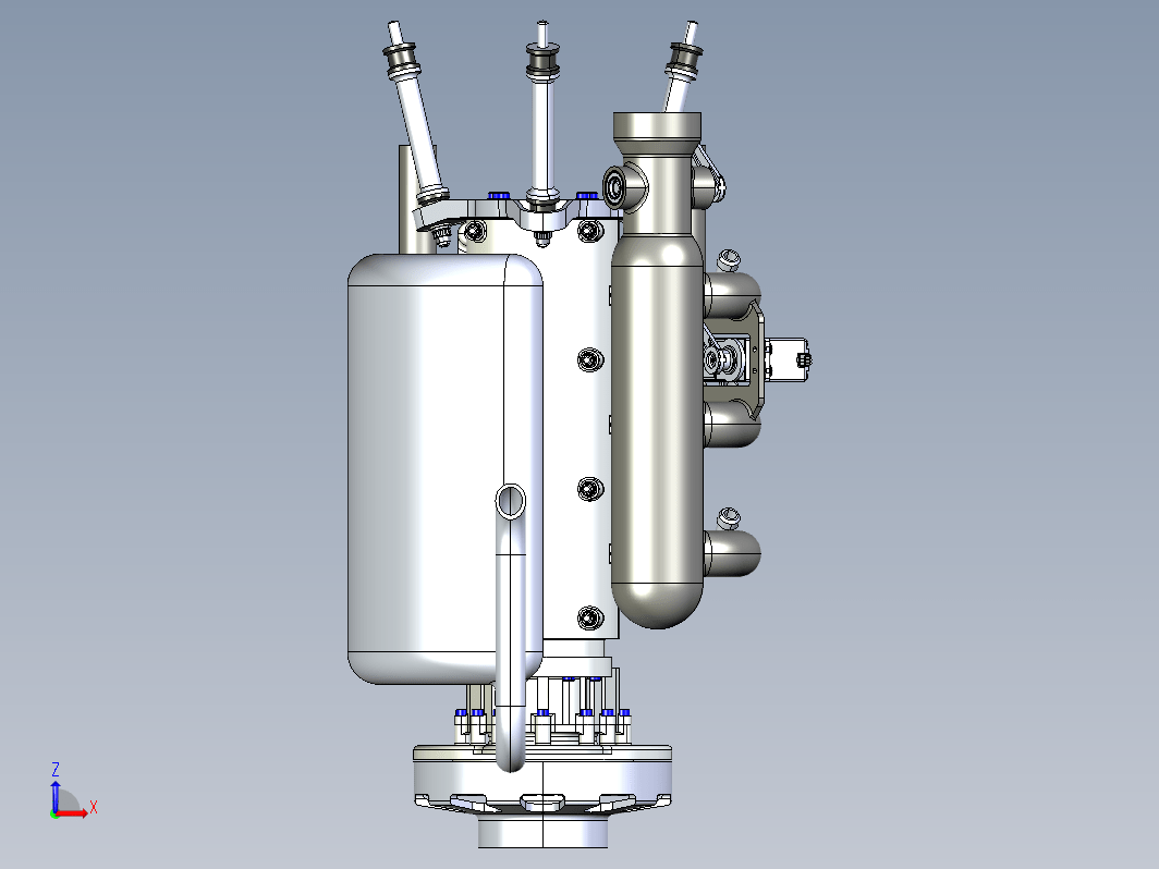 无人机3缸101cc 2冲程发动机 UAV Engine