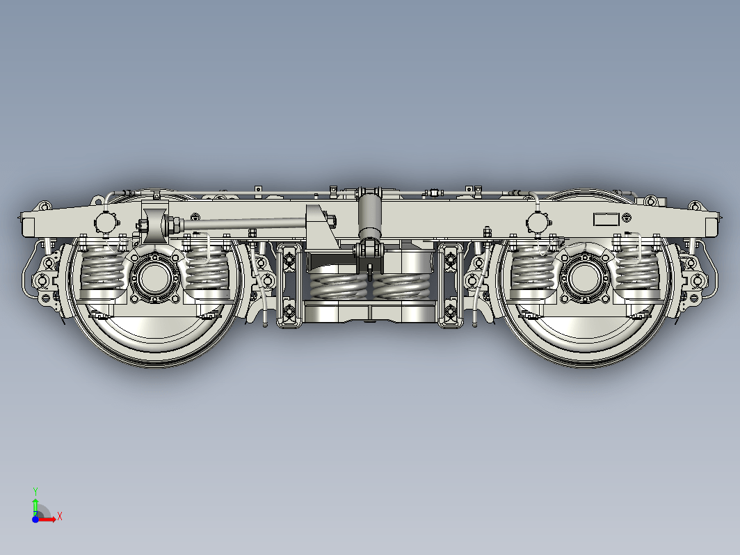 Passenger railway carriage bogie客车转向架