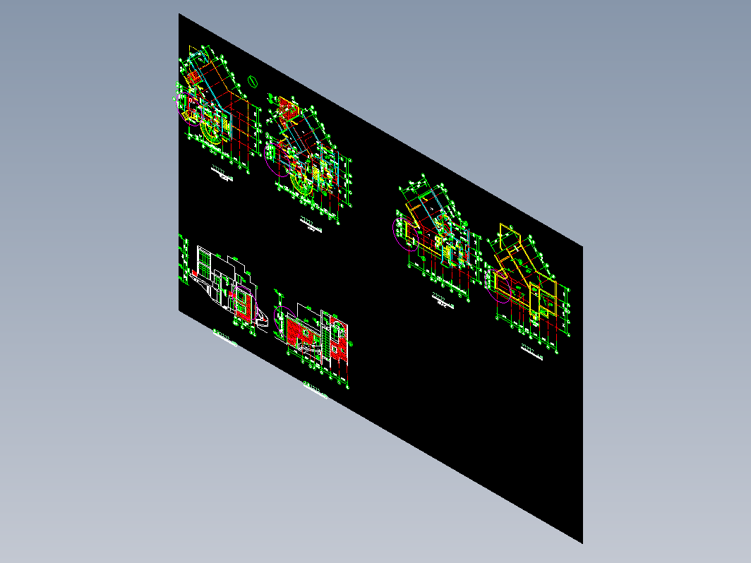 别墅排屋CAD-d-1