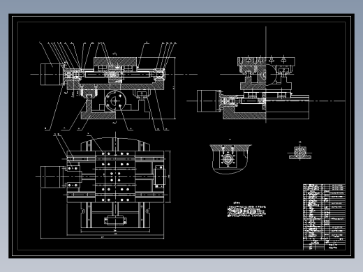 JX0495 数控移动工作台设计