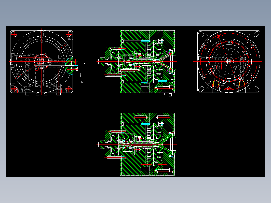 模具设计-光盘模