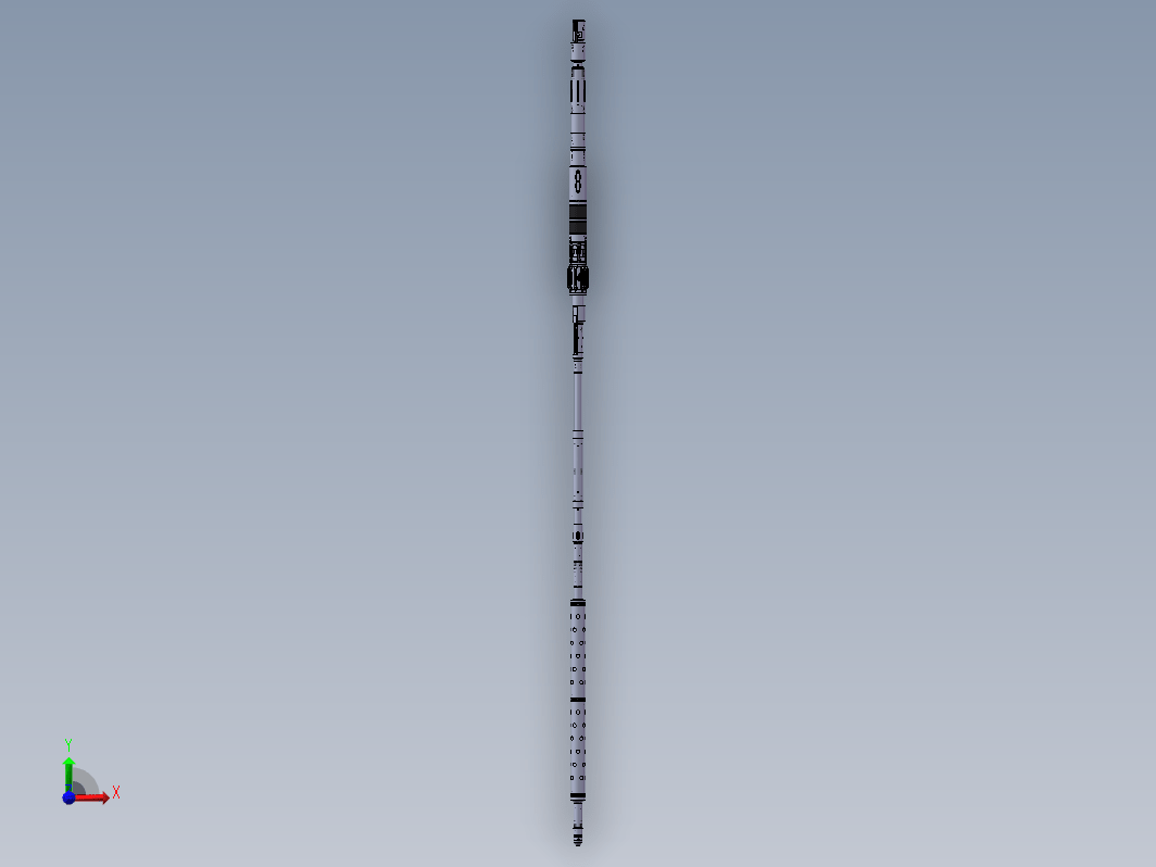 常规TCP射孔管柱三维SW2014带参