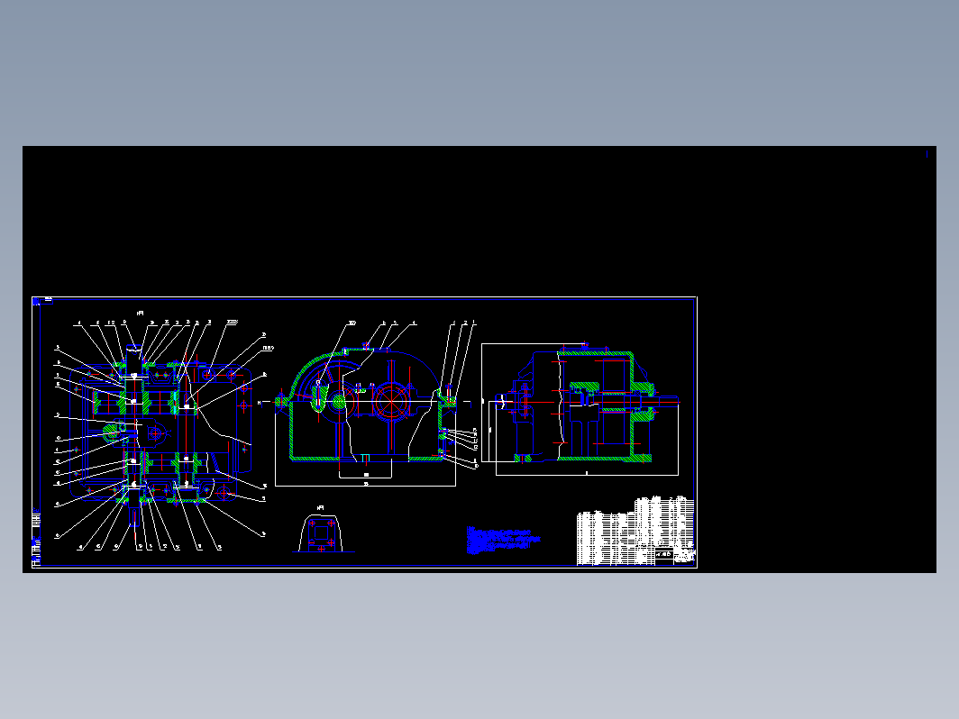 双级同轴减速器2