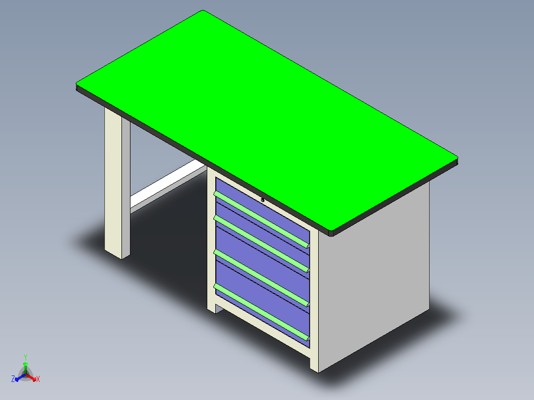 钳工工作台