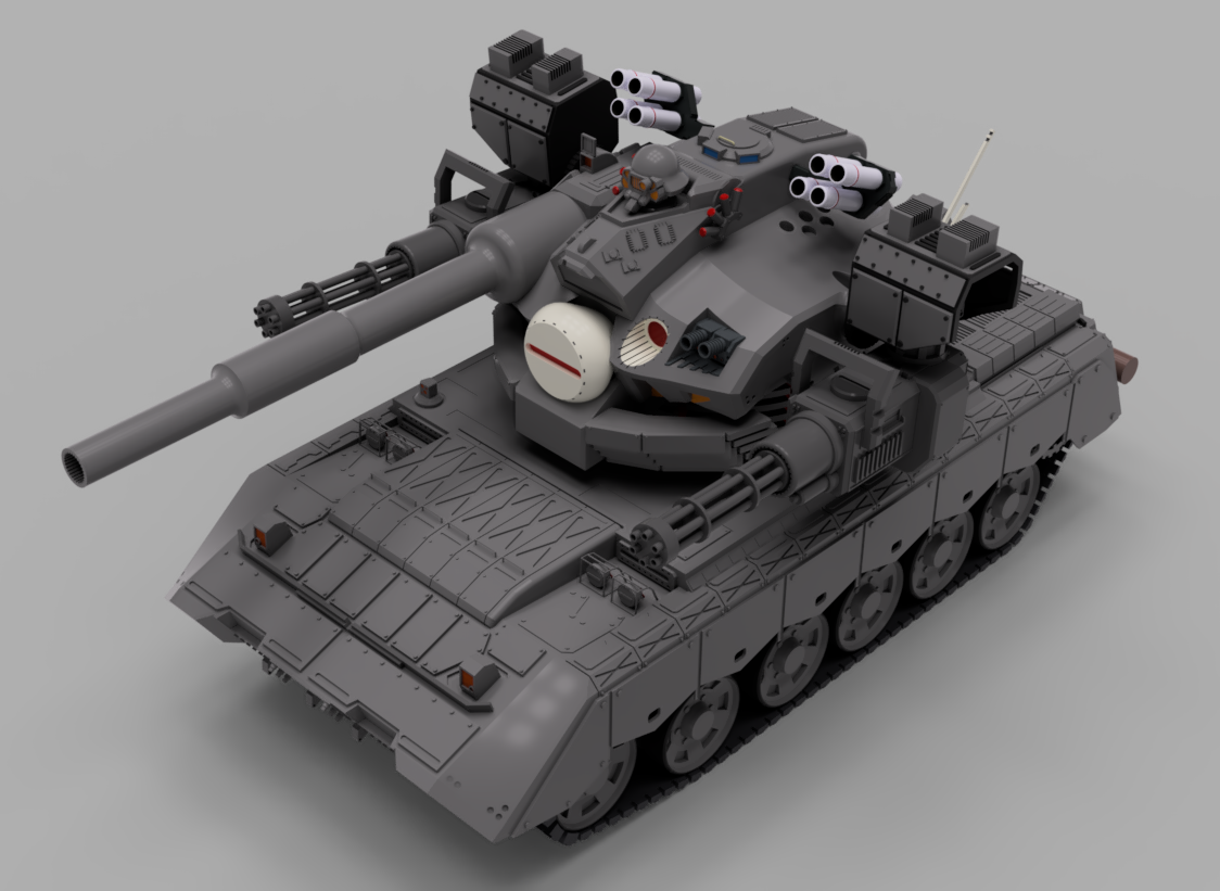 Renzan Kai坦克造型