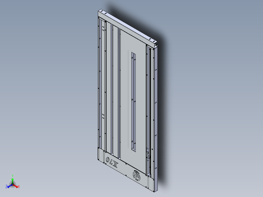 电梯门结构 Elevator door