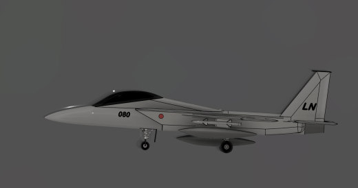 三菱重工Mitsubishi F-15J战斗机