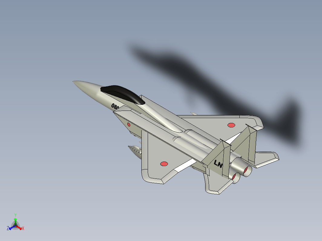 三菱重工Mitsubishi F-15J战斗机