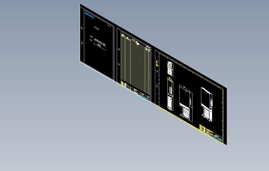 高性能多机传动驱动器_B00(MD810-50M4T355G210H+整机外形图)