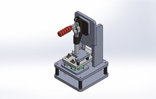 无线电频率校准器夹具