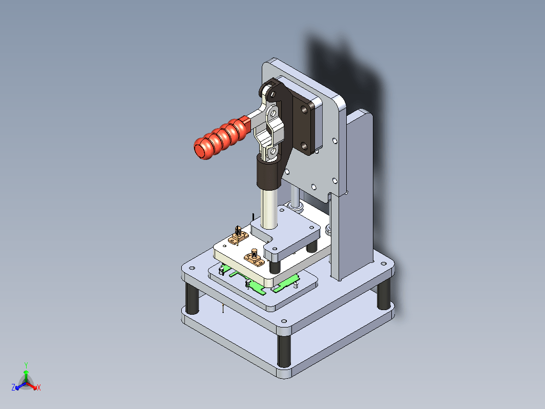 无线电频率校准器夹具