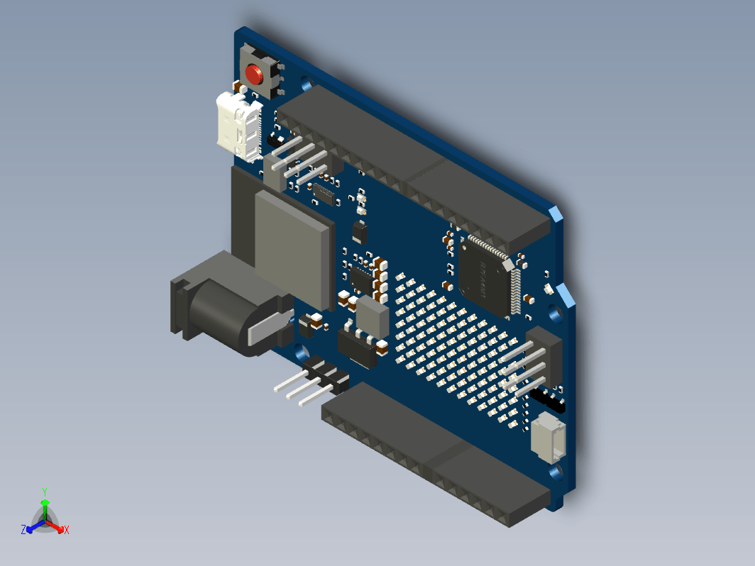 电路板 主板 arduino-uno-r4-wifi-1 3 STP