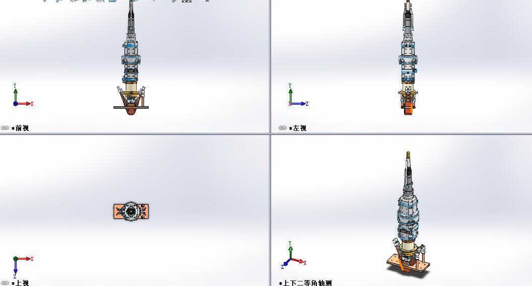 宽光斑同轴熔覆头