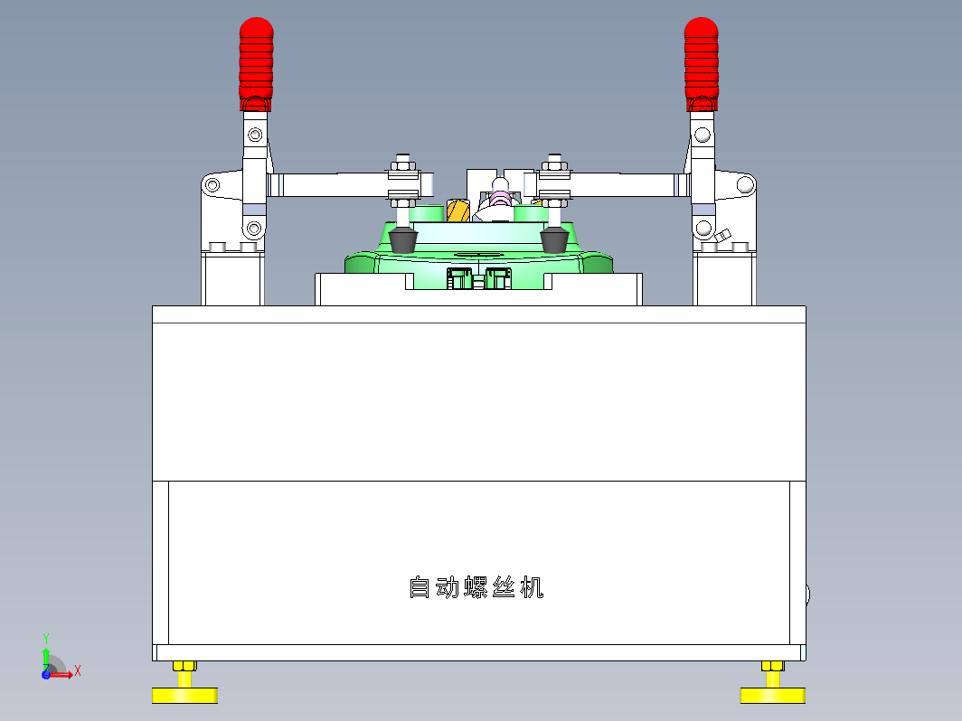 台式侧面打螺丝拧紧机器