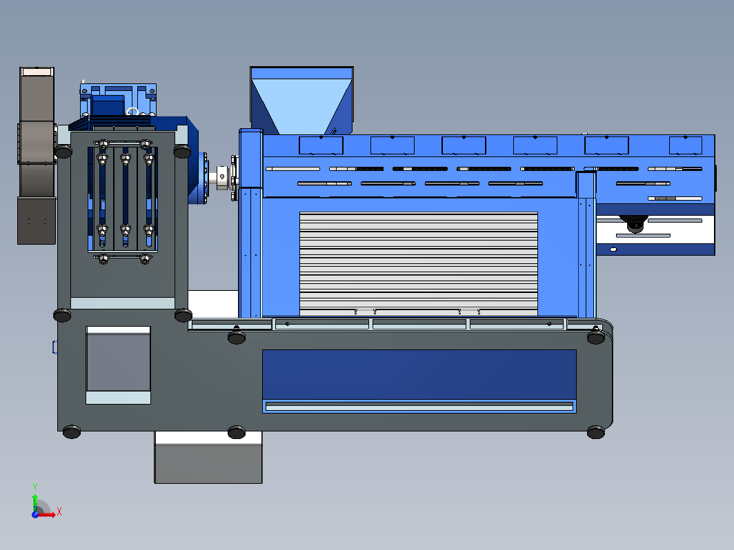 塑料挤出成型机