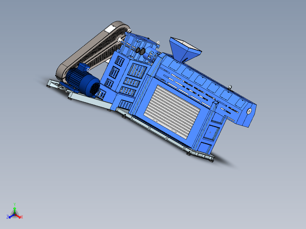 塑料挤出成型机