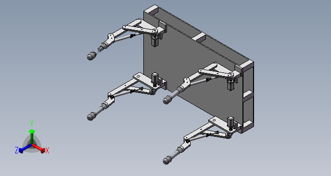 四足机器人3D设计