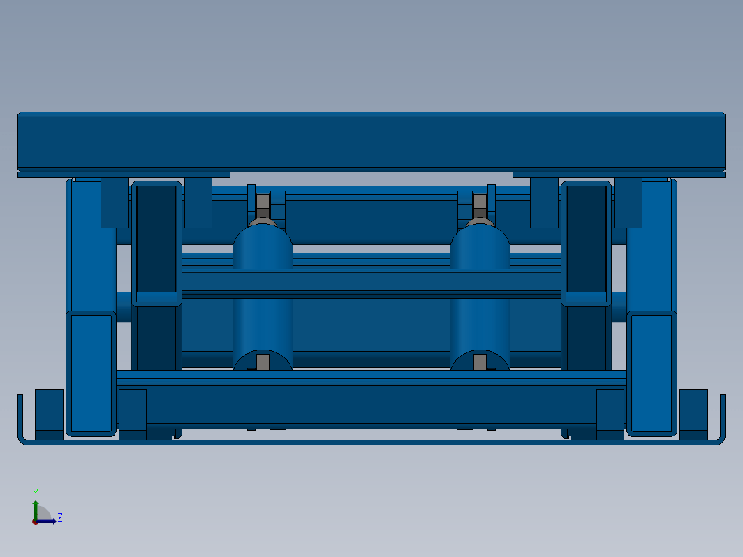 液压升降台 3D