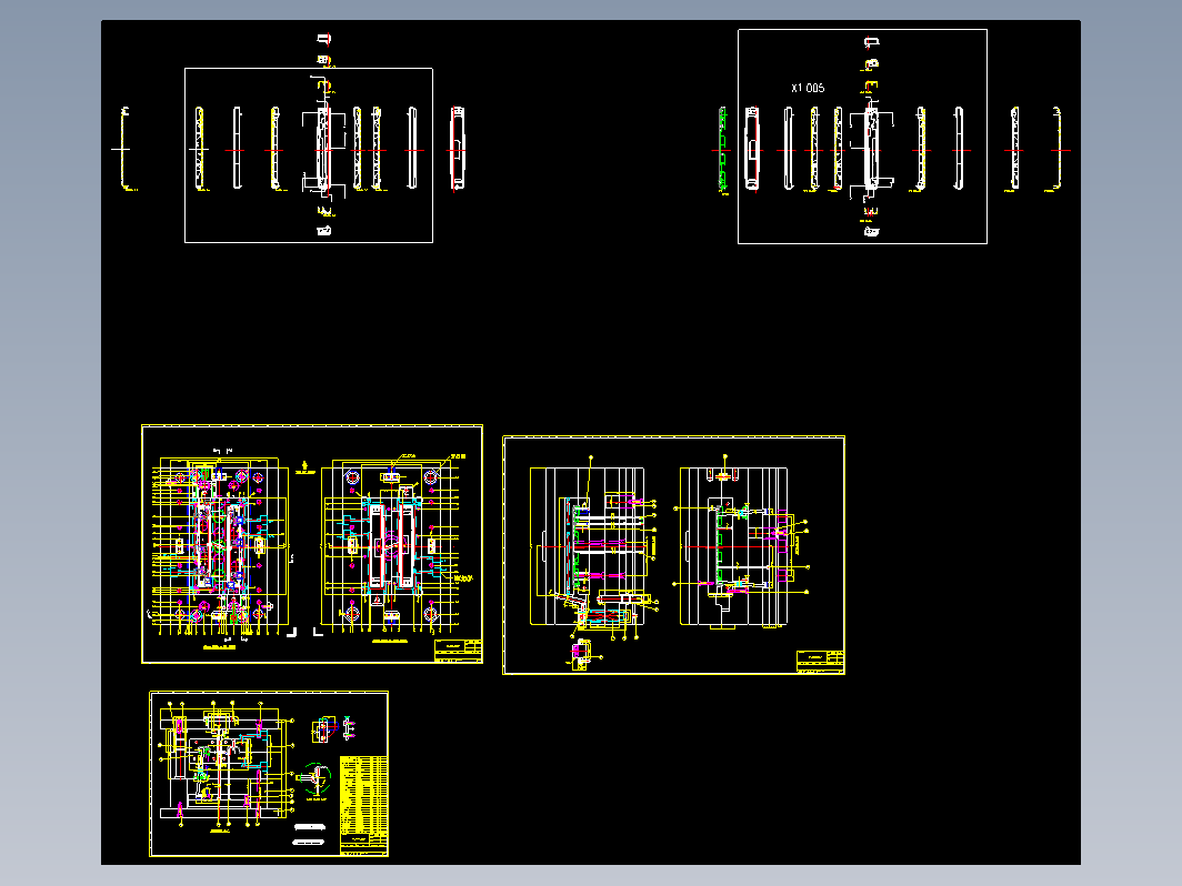 模具滑块外装弹簧