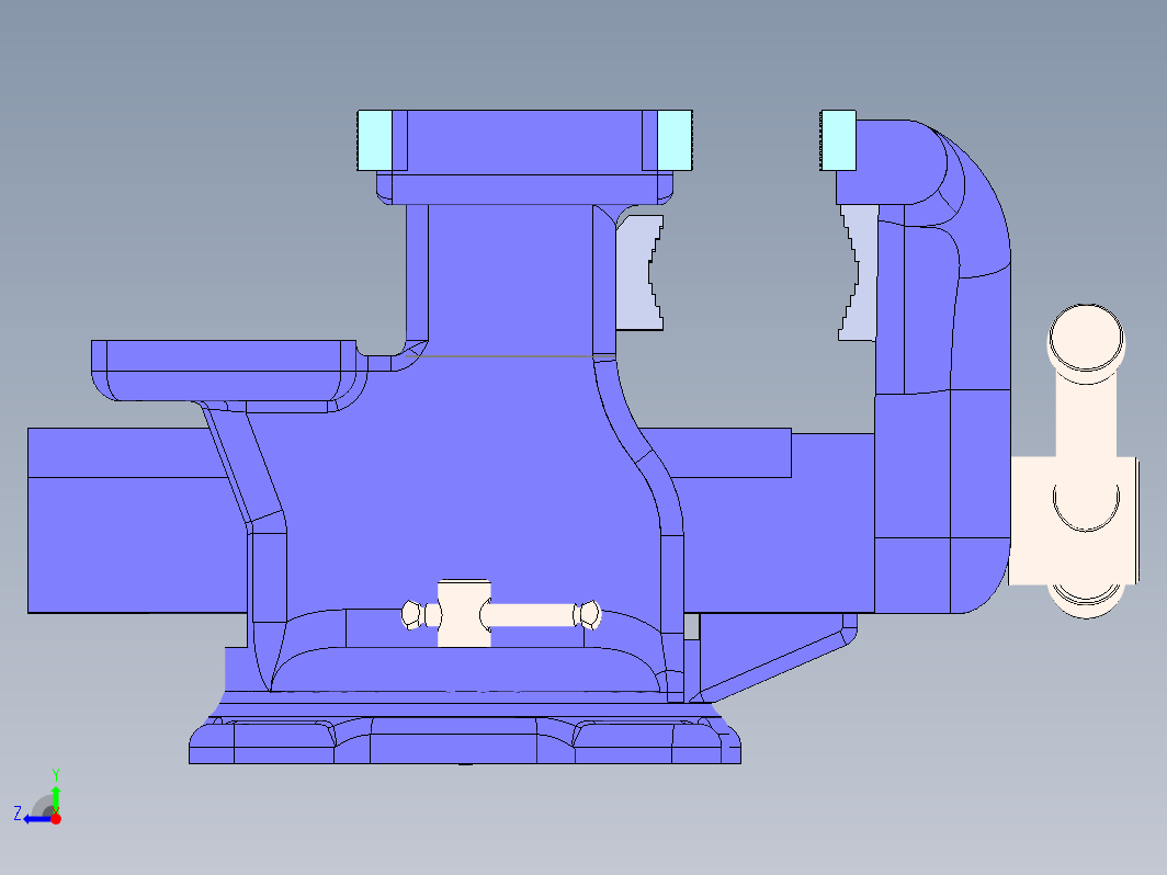 虎钳台钳卡钳-bench-vice-240 3 SW