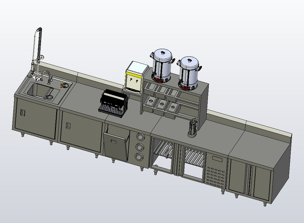 商用厨具水吧奶茶咖啡店台