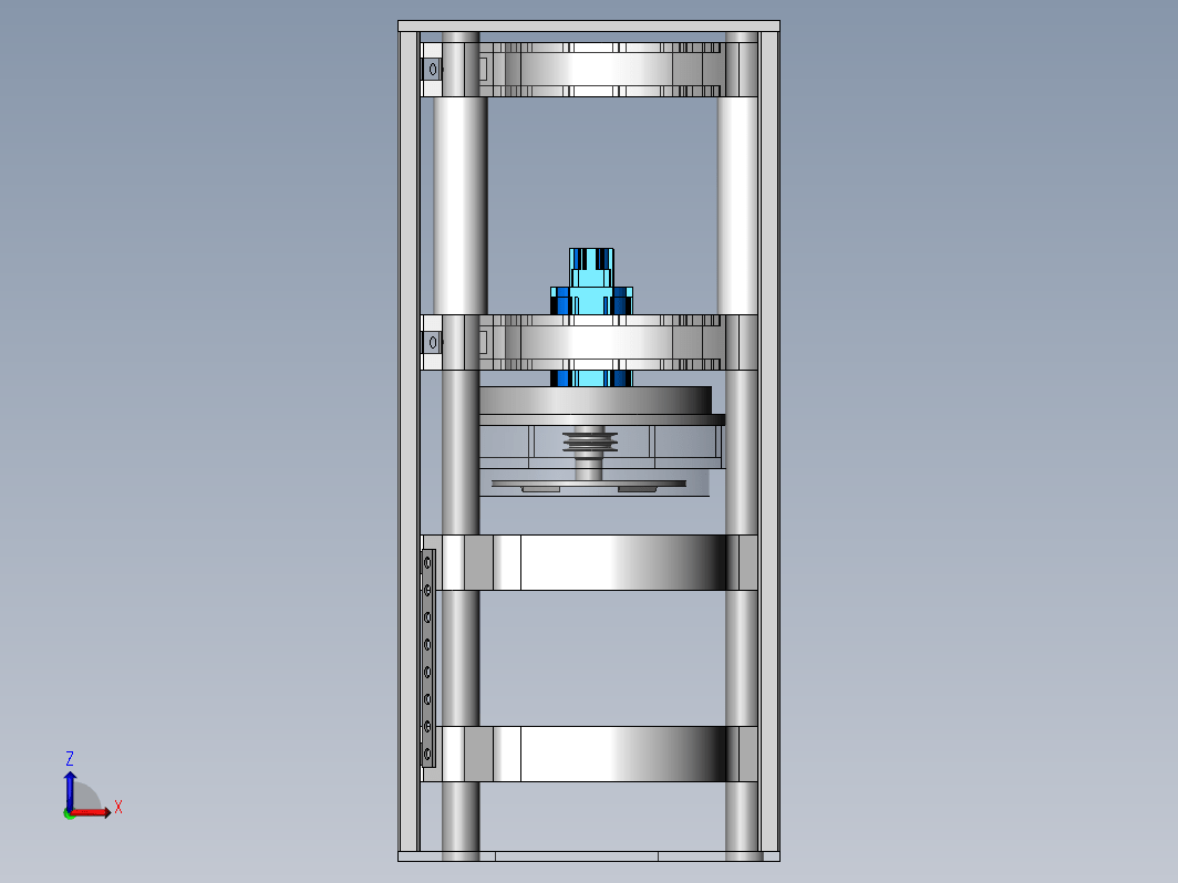 热熔对焊机三维SW2016带参+CAD+说明书