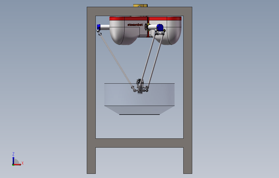 B10-蜘蛛机械手3D模型