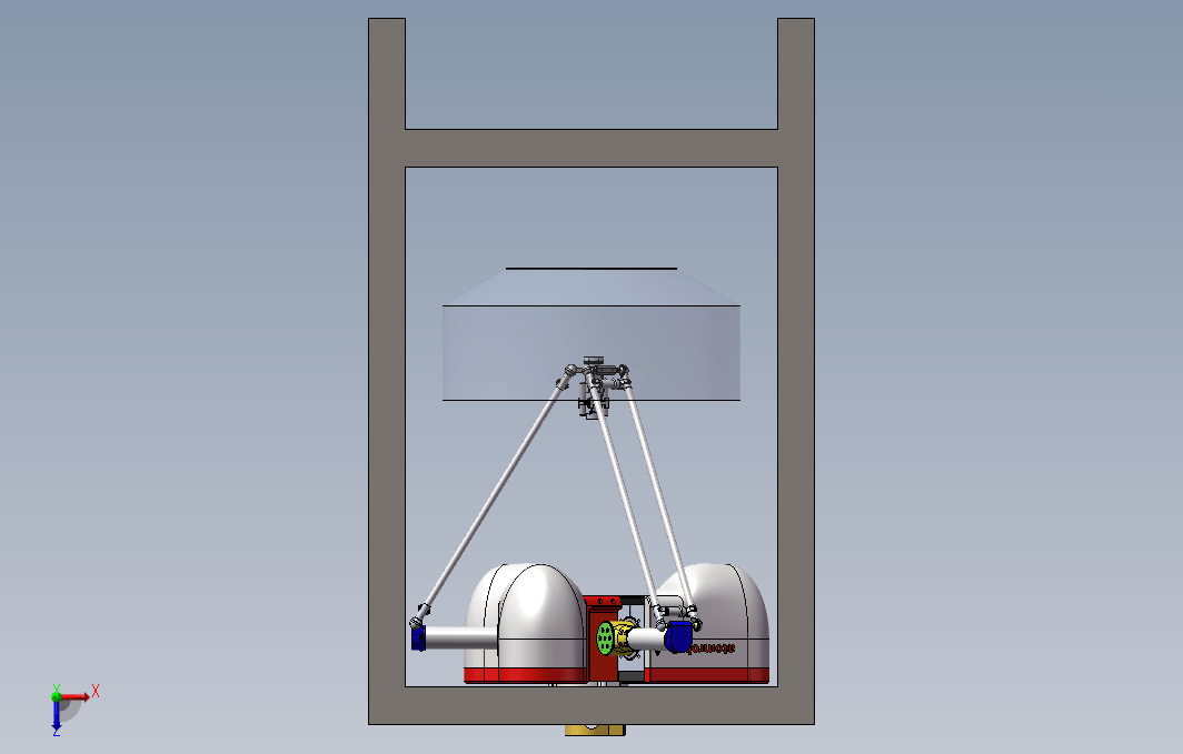 B10-蜘蛛机械手3D模型