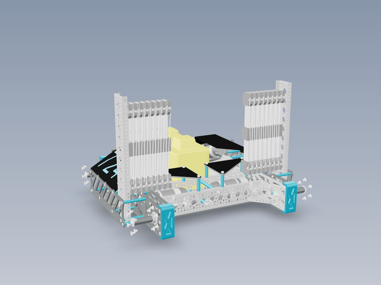 7244 Robot CAD比赛机器人小车