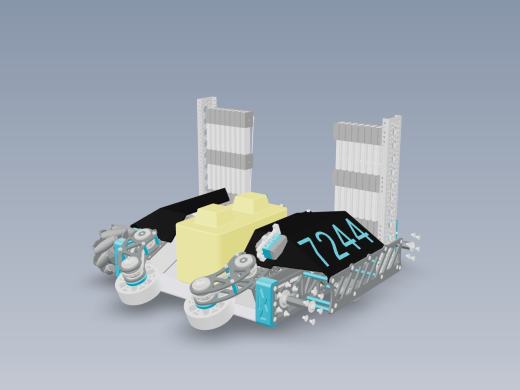7244 Robot CAD比赛机器人小车缩略图