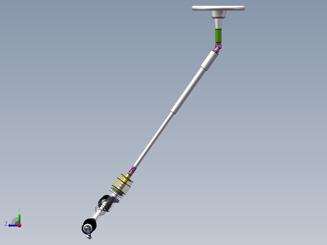 华晨宝马齿轮齿条转向器的设计三维SW2012带参+CAD+说明书