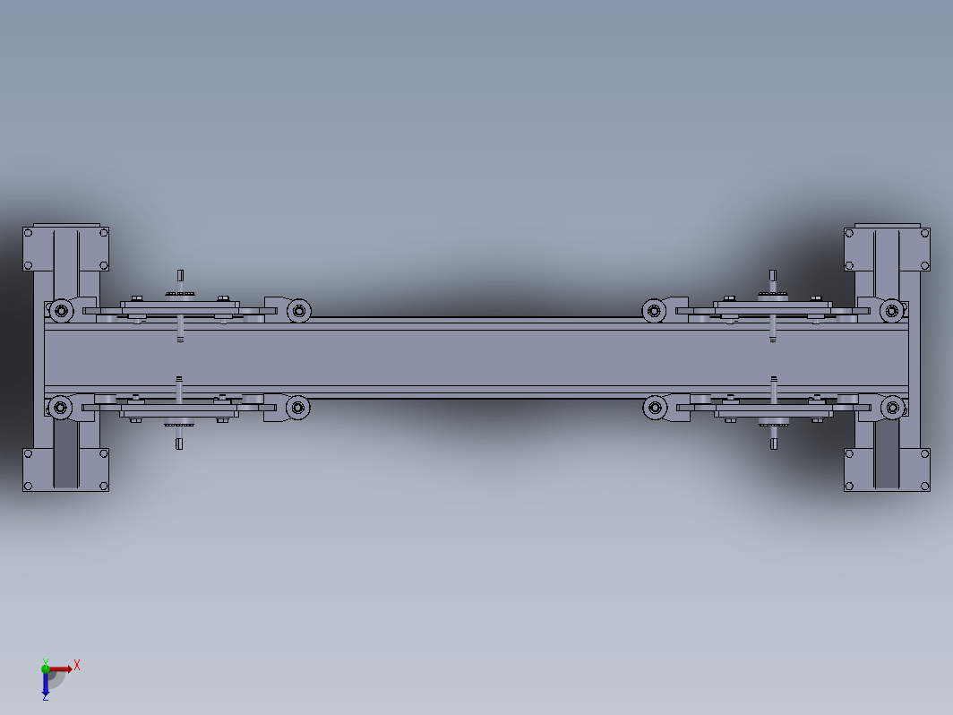 Crane Bridge Span Fixture起重机桥架夹具