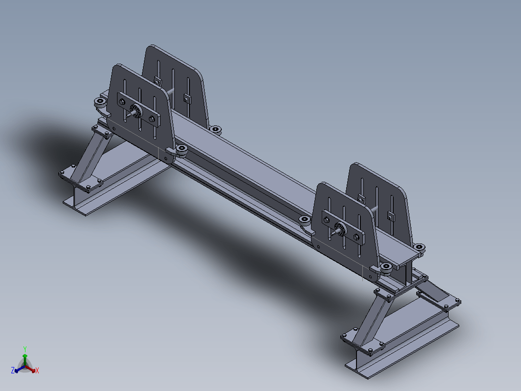 Crane Bridge Span Fixture起重机桥架夹具