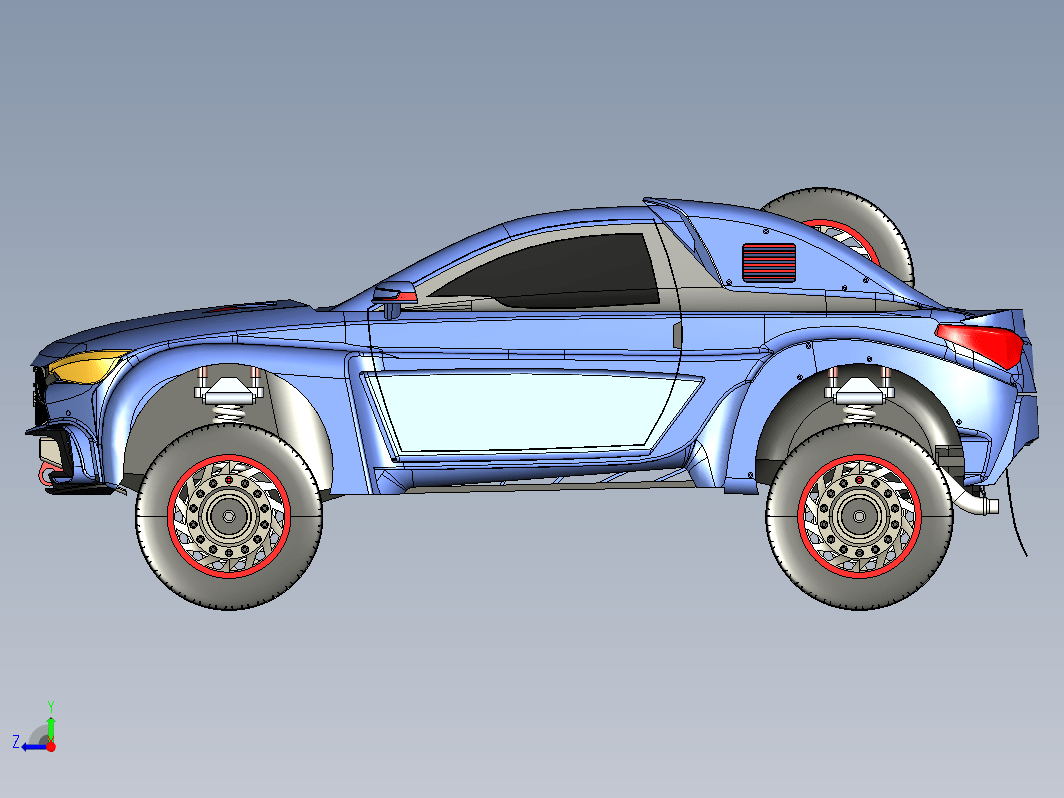 T4 Raptor Dakar Rally Raid拉力赛车