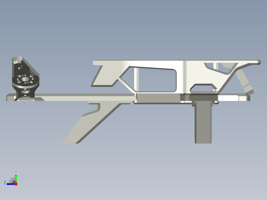 无人机 horus-kestrel f3d STP IGS