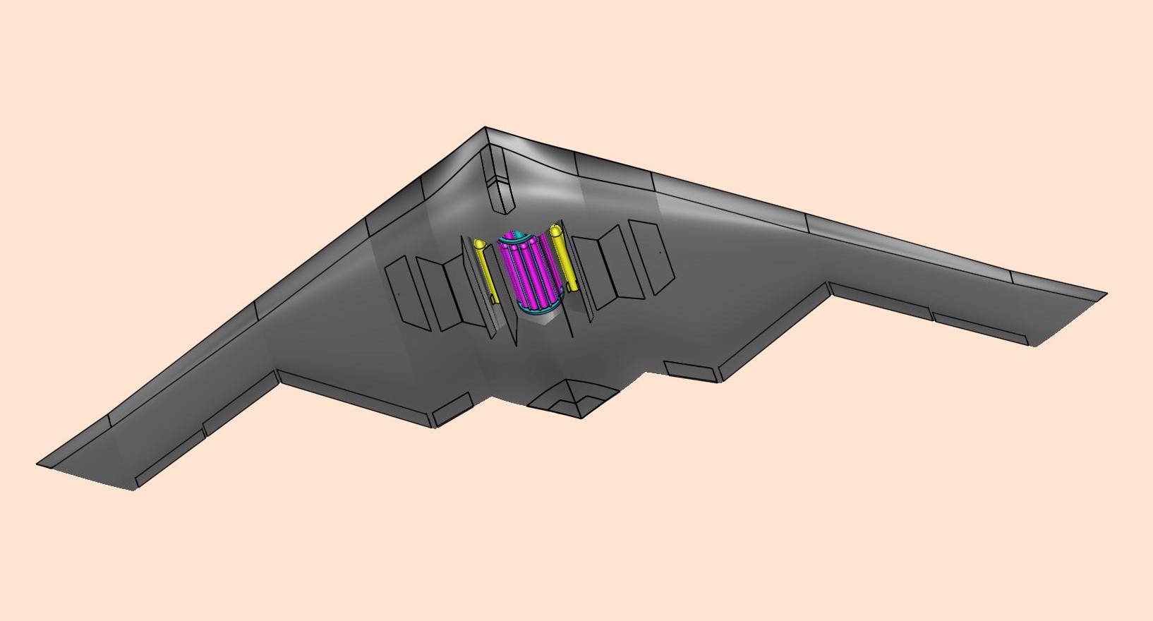 B-2 Bomber隐形轰炸车