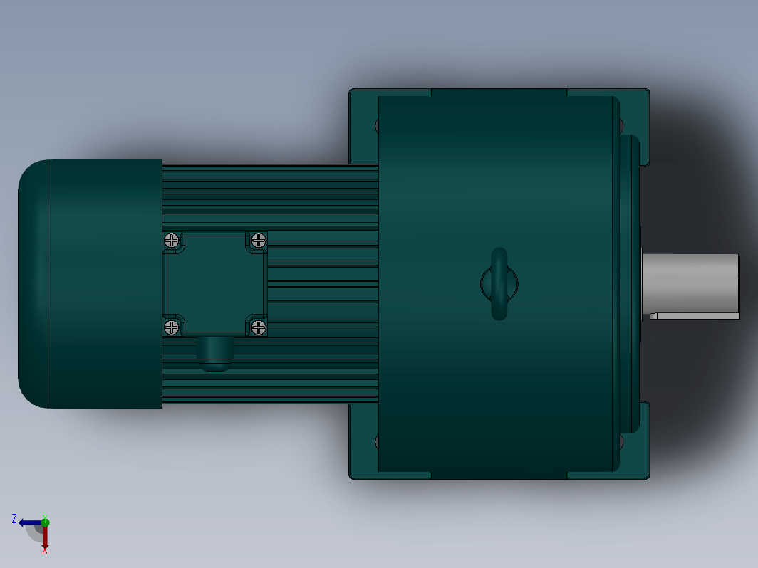 CH-40-750-130～200卧式三相铝壳(刹车)马达减速机[CH-40-750-150-G3]