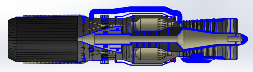 Brandner E-300埃及涡轮喷气发动机缩略图