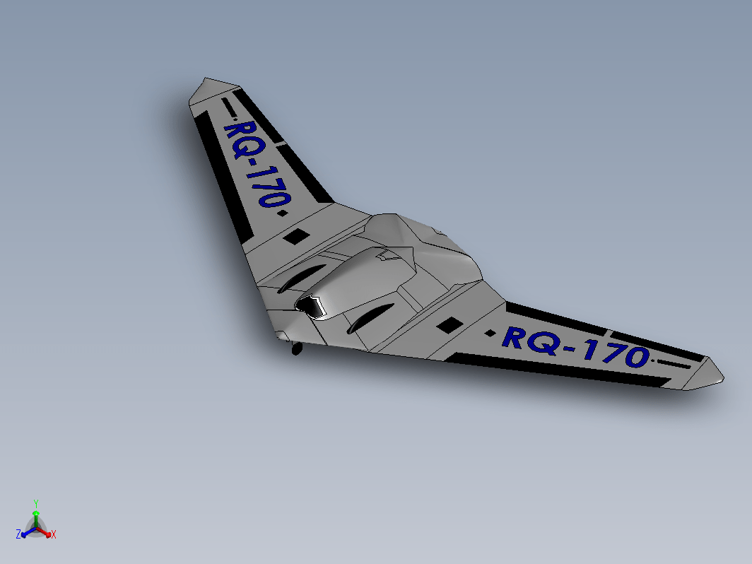 RQ-170隐身无人机