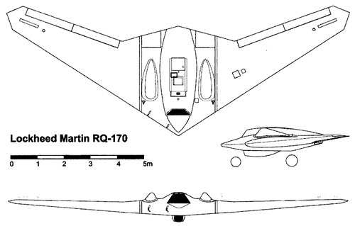 RQ-170隐身无人机