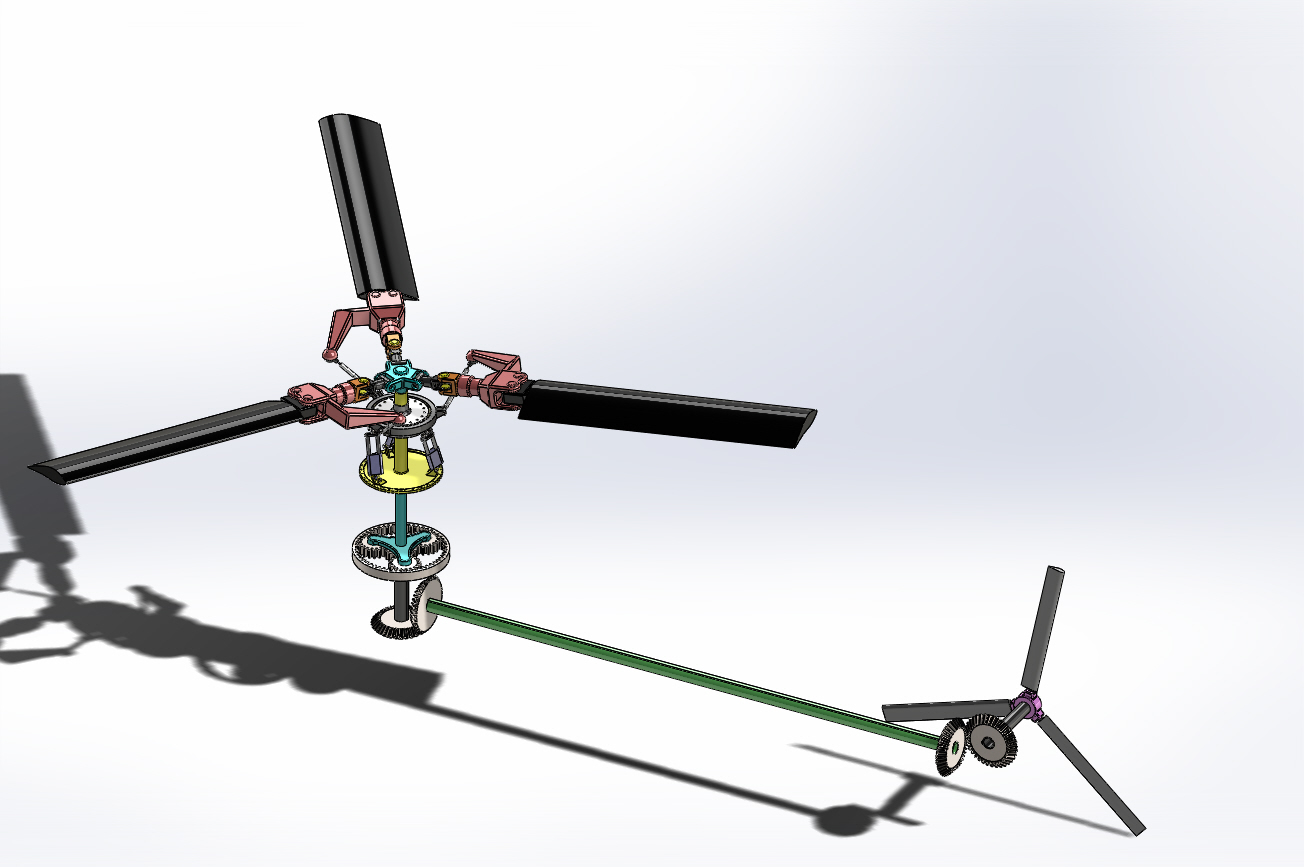 直升机旋翼组件 Helicopter Rotor Assembly