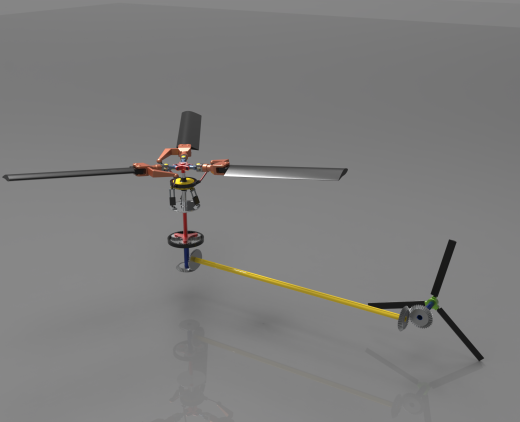 直升机旋翼组件 Helicopter Rotor Assembly缩略图