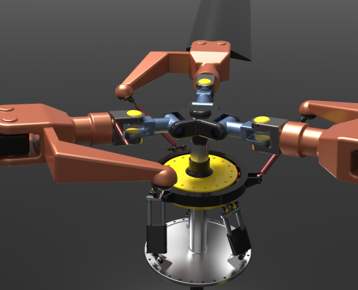 直升机旋翼组件 Helicopter Rotor Assembly缩略图